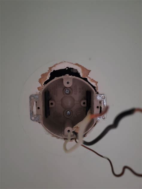 light fixture does not fit junction box holes|junction box bracket not fitting.